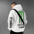 Racing Hoodie - White Fan Art - Oversized Hoodie 400 GSM